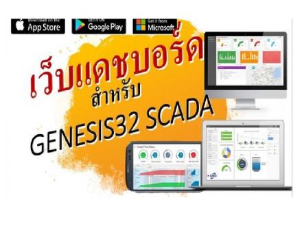 คำถาม : ใช้ SCADA GENESIS32 อยู่แล้วแต่ต้องการแสดงผลผ่านเว็บ สมาร์ทโฟน แท็ปเล็ต ทั้ง Windows, Android, iOS, Mac, Linux ทำได้อย่างไรบ้าง?